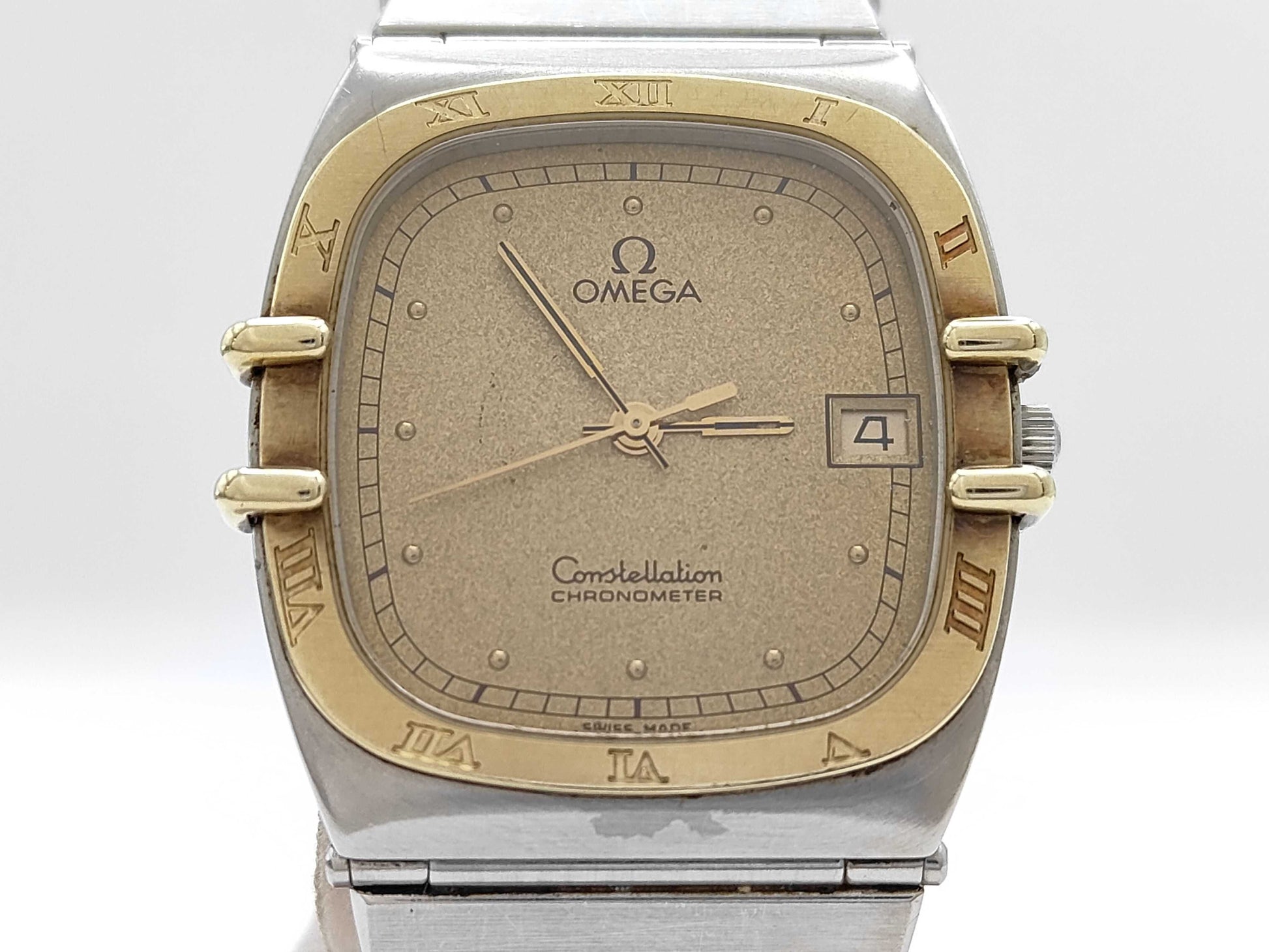 OMEGA Constellation Chronometer Square Quartz Women's Watch