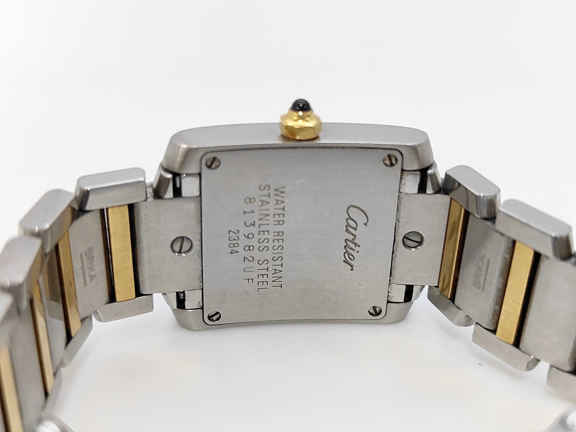 Cartier Tank Française SM 2384 813982UF Quartz Women's Watch