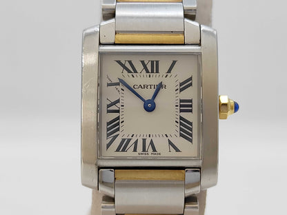 Cartier Tank Française SM 2384 813982UF Quartz Women's Watch