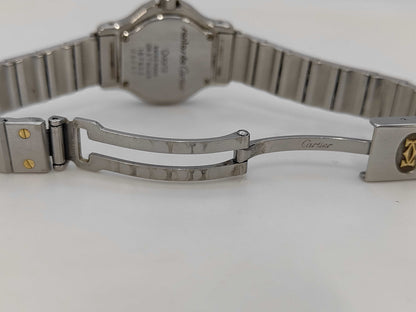 Cartier Santos Octagon SM 187903 08293 Quartz Women's Watch