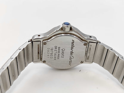 Cartier Santos Octagon SM 187903 08293 Quartz Women's Watch