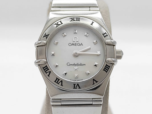 OMEGA Constellation Mini My Choice 56416285 Shell Dial Quartz Women's Watch