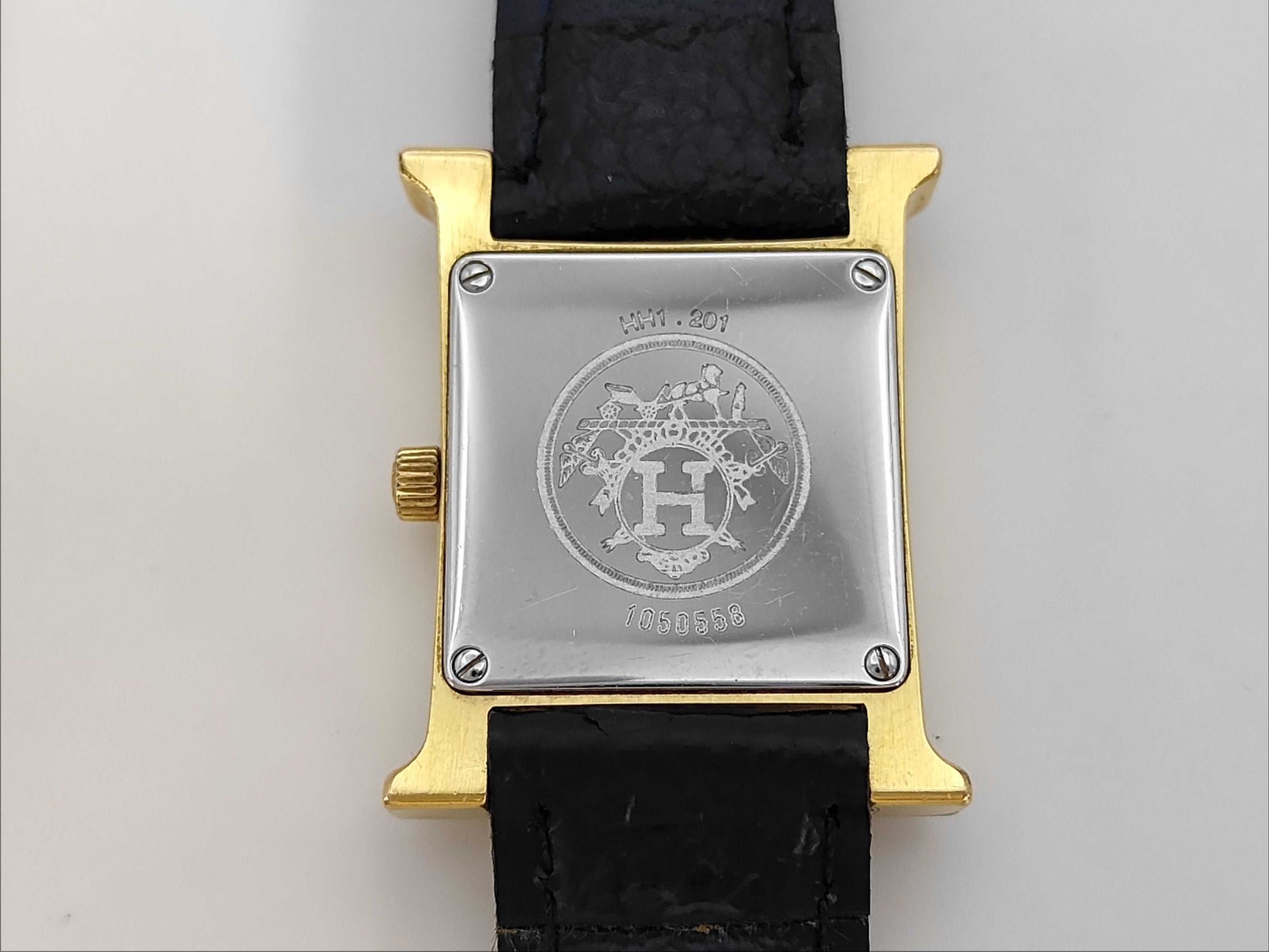 HERMES H Watch HH1.201 1050558 Quartz Women's Watch