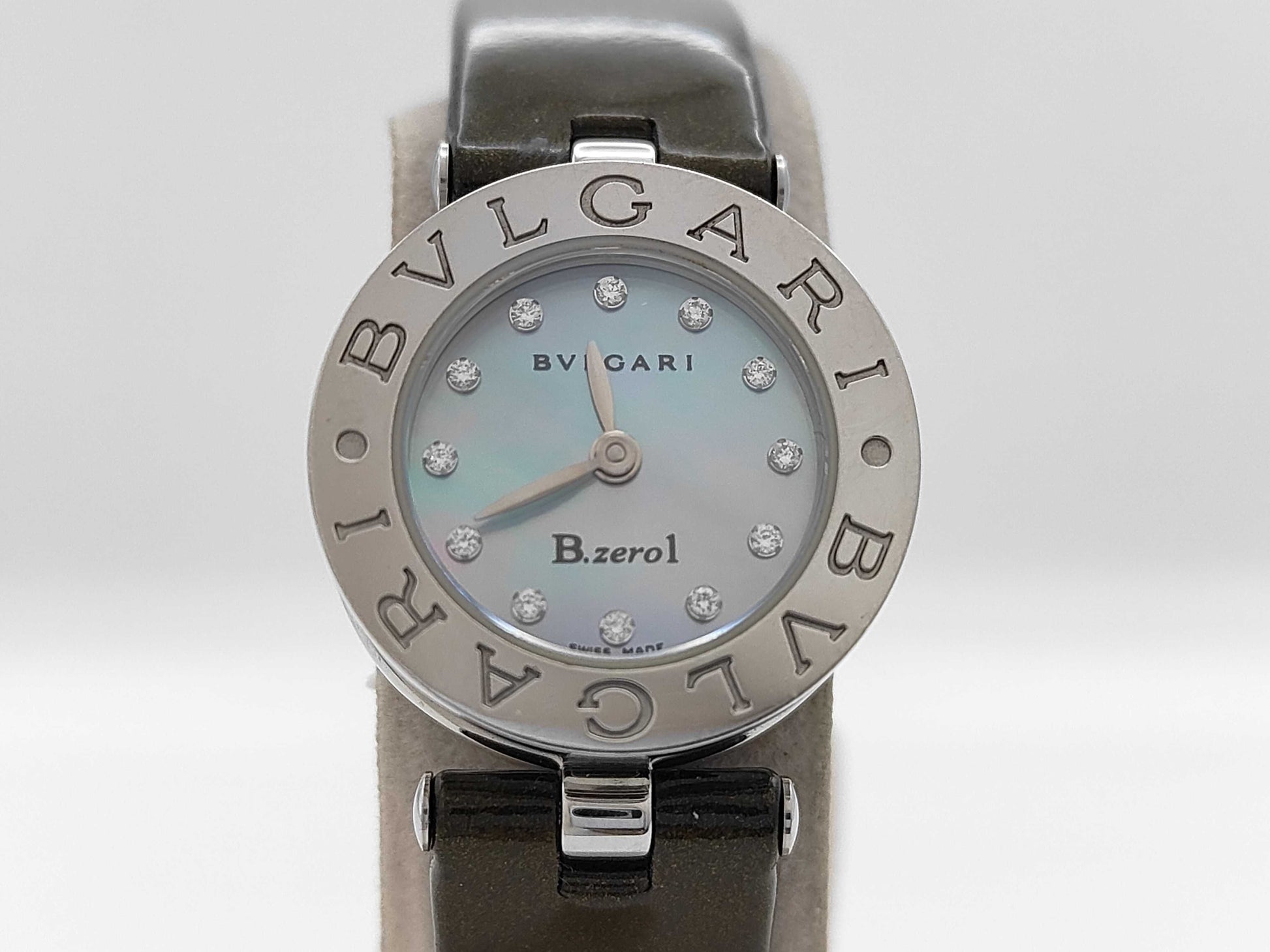 BVLGARI B.zero1 BB22S Blue Shell Dial D157749 Quartz Women's Watch