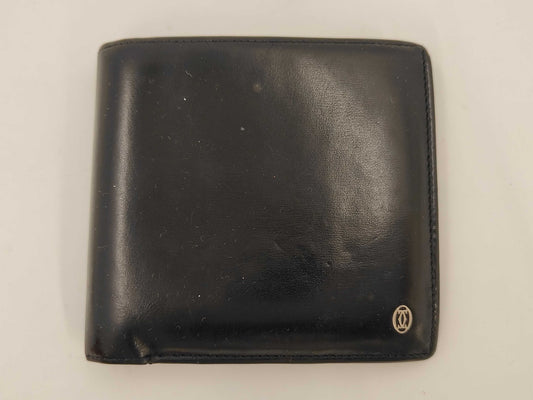 Cartier Pasha Folding Wallet Black Wallet