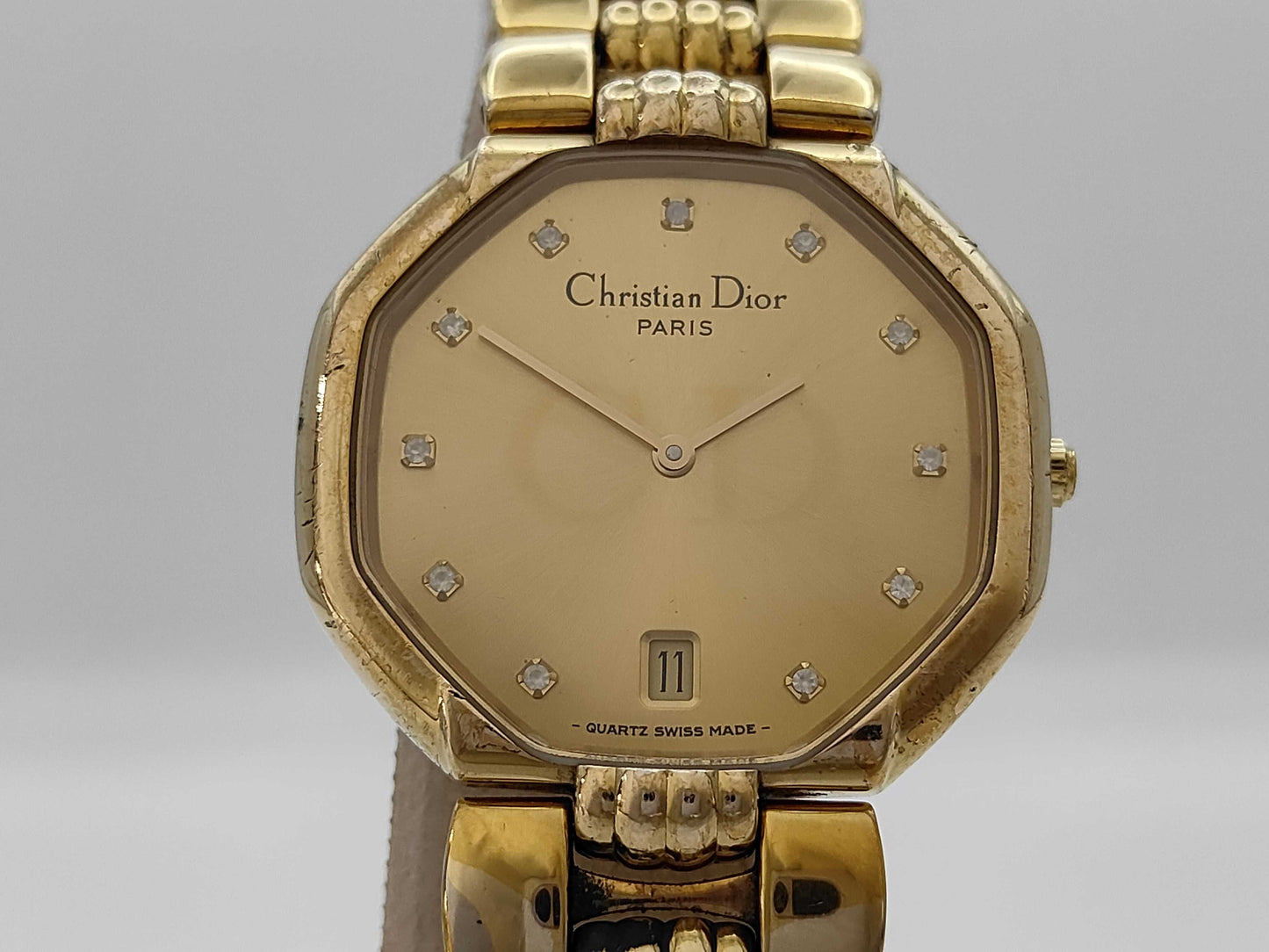 Dior Octagon 45.154 493498 Quartz Women's Watch