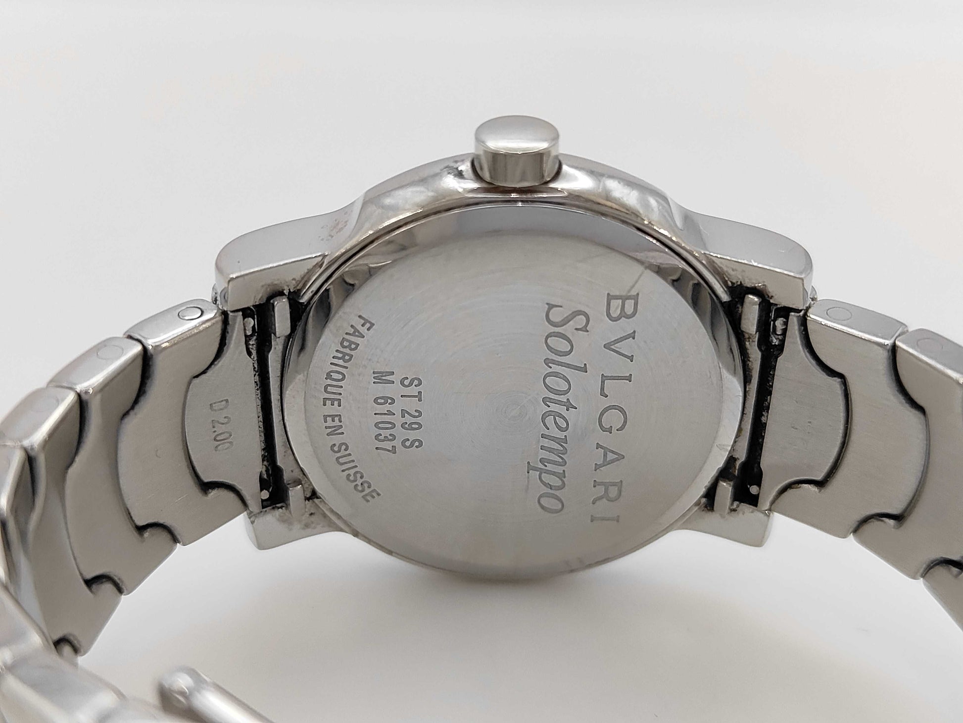 BVLGARI Solotempo ST29S M61037 Quartz Women's Watch