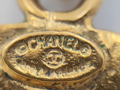 CHANEL Coco Mark Swing Earrings