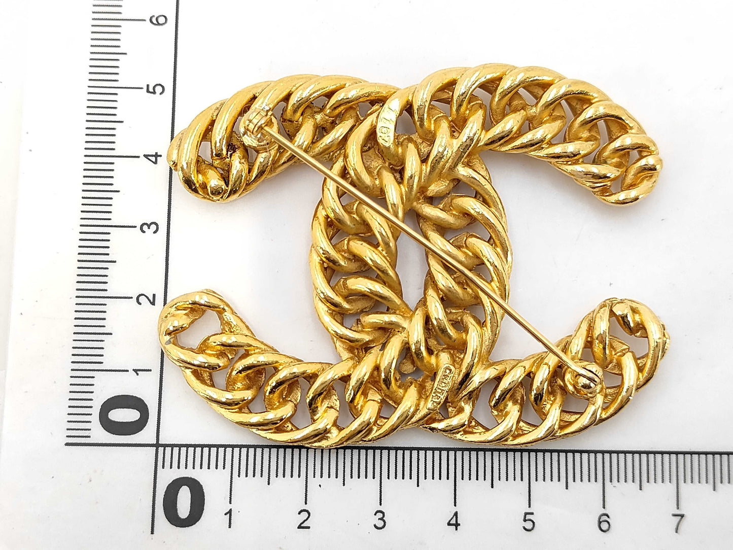 CHANEL Coco Brooch Gold Brooch