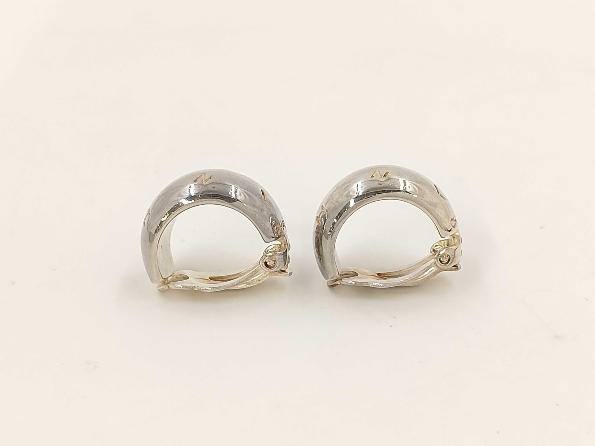 CHANEL Chanel Logo SV925 Earrings