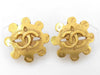 CHANEL Coco Mark Gold Earrings