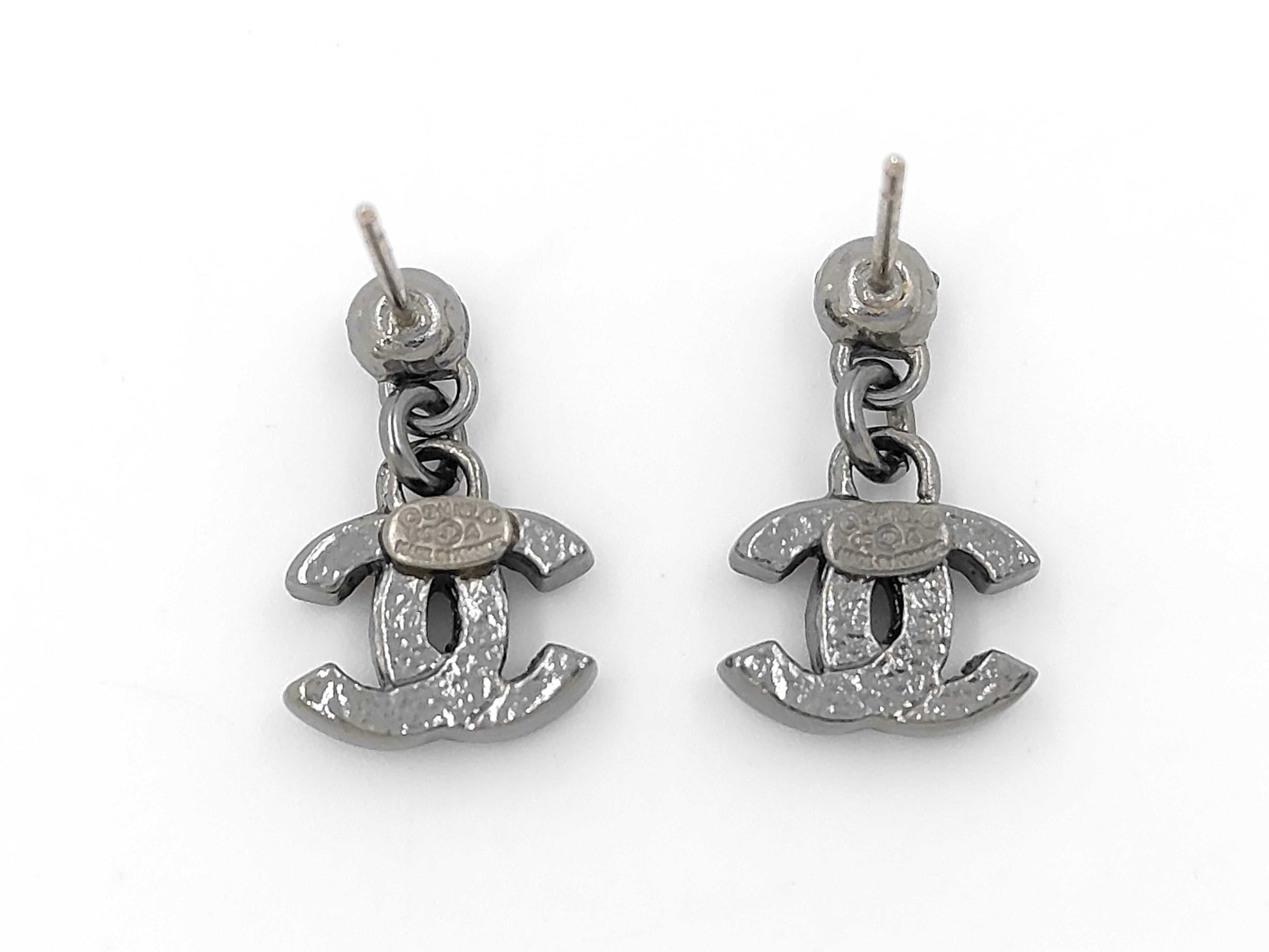 CHANEL Multicolor Rhinestone Earrings