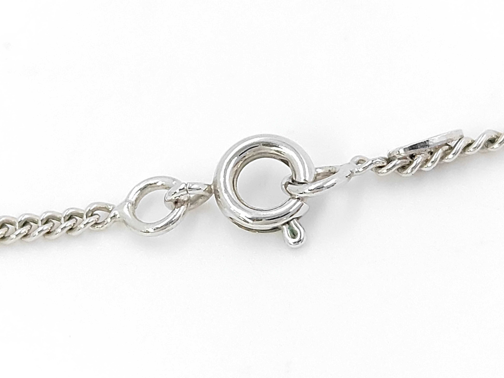 CHANEL Coco Mark White Necklace