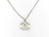 CHANEL Coco Mark White Necklace