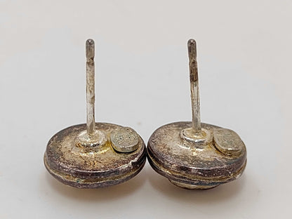 CHANEL Round Coco Mark Earrings