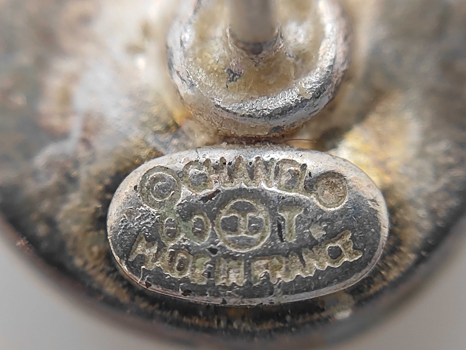 CHANEL Round Coco Mark Earrings