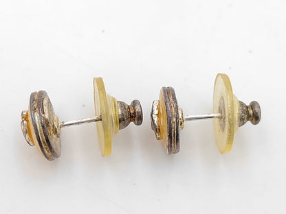 CHANEL Round Coco Mark Earrings