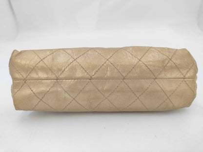 CHANEL Gold Pouch