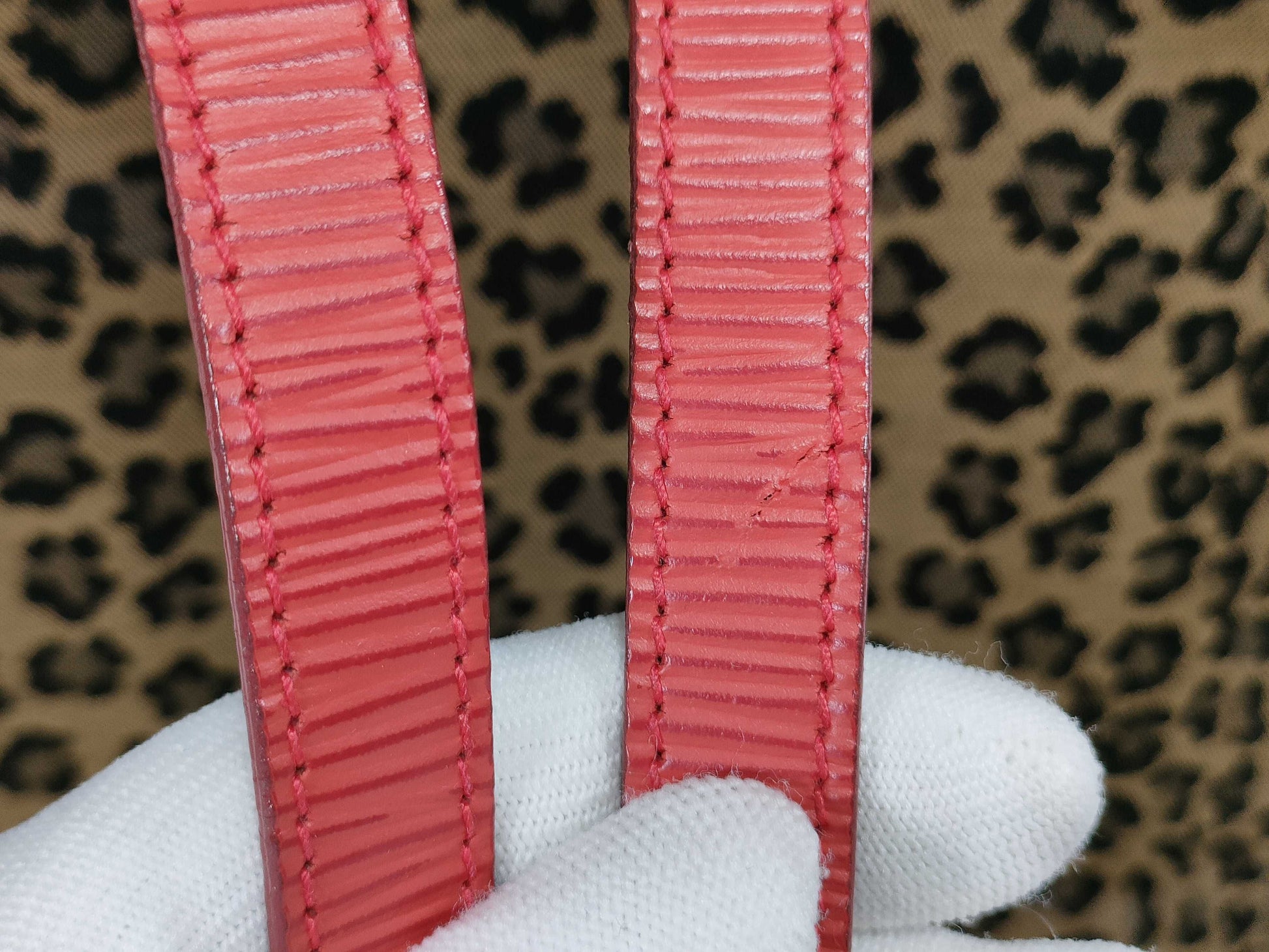 FENDI Leopard Print Backpack