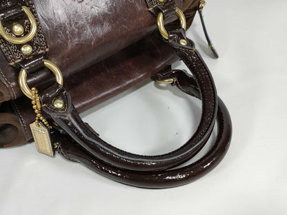 COACH Op Art Coach 12943 Canvas Tote Handbag