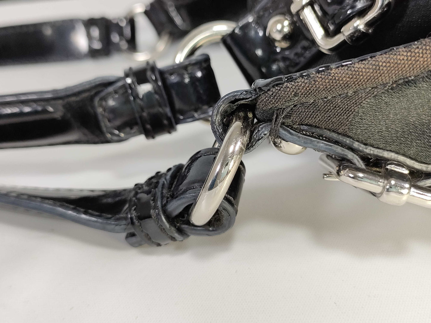 COACH Op Art Coach 17689 Canvas Tote Shoulder Bag