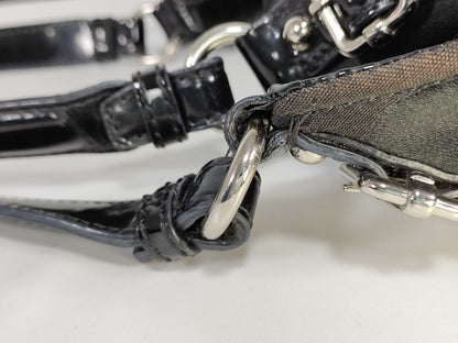 COACH Op Art Coach 17689 Canvas Tote Shoulder Bag