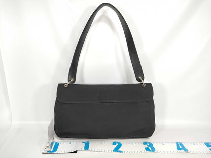 Salvatore Ferragamo Vara Canvas One-Shoulder Shoulder Bag