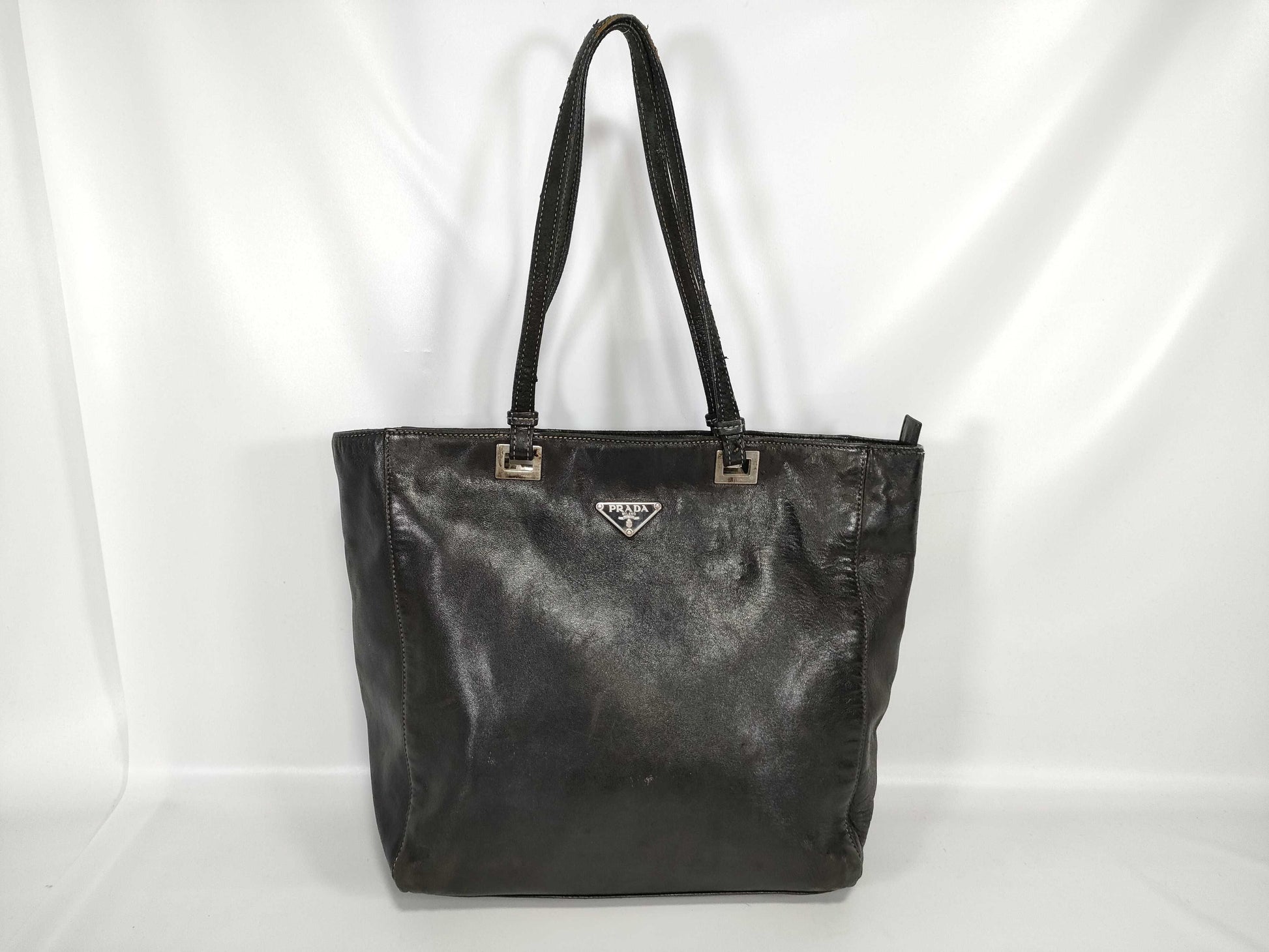 PRADA Prada Leather Tote Bag