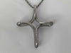 Tiffany & Co. Tiffany 925 Infinity Cross Necklace Necklace