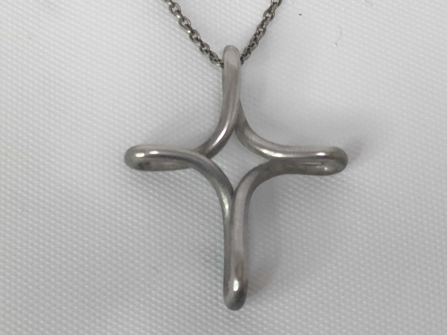 Tiffany & Co. Tiffany 925 Infinity Cross Necklace Necklace