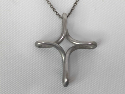 Tiffany & Co. Tiffany 925 Infinity Cross Necklace Necklace