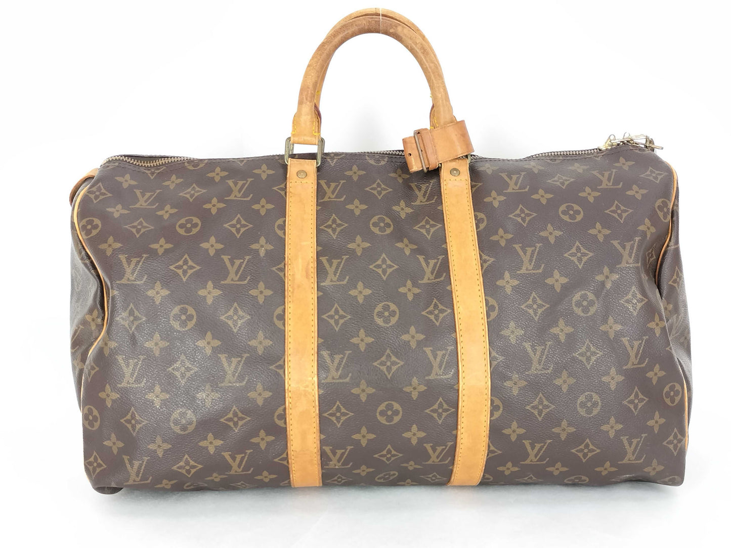 LOUIS VUITTON Monogram Louis Vuitton Monogram Keepall 50 Boston Bag MB8909