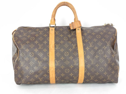 LOUIS VUITTON Monogram Louis Vuitton Monogram Keepall 50 Boston Bag MB8909