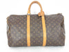 LOUIS VUITTON Monogram Louis Vuitton Monogram Keepall 50 Boston Bag MB8909