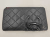 CHANEL Cambon Long Wallet 11192639 Seal Wallet