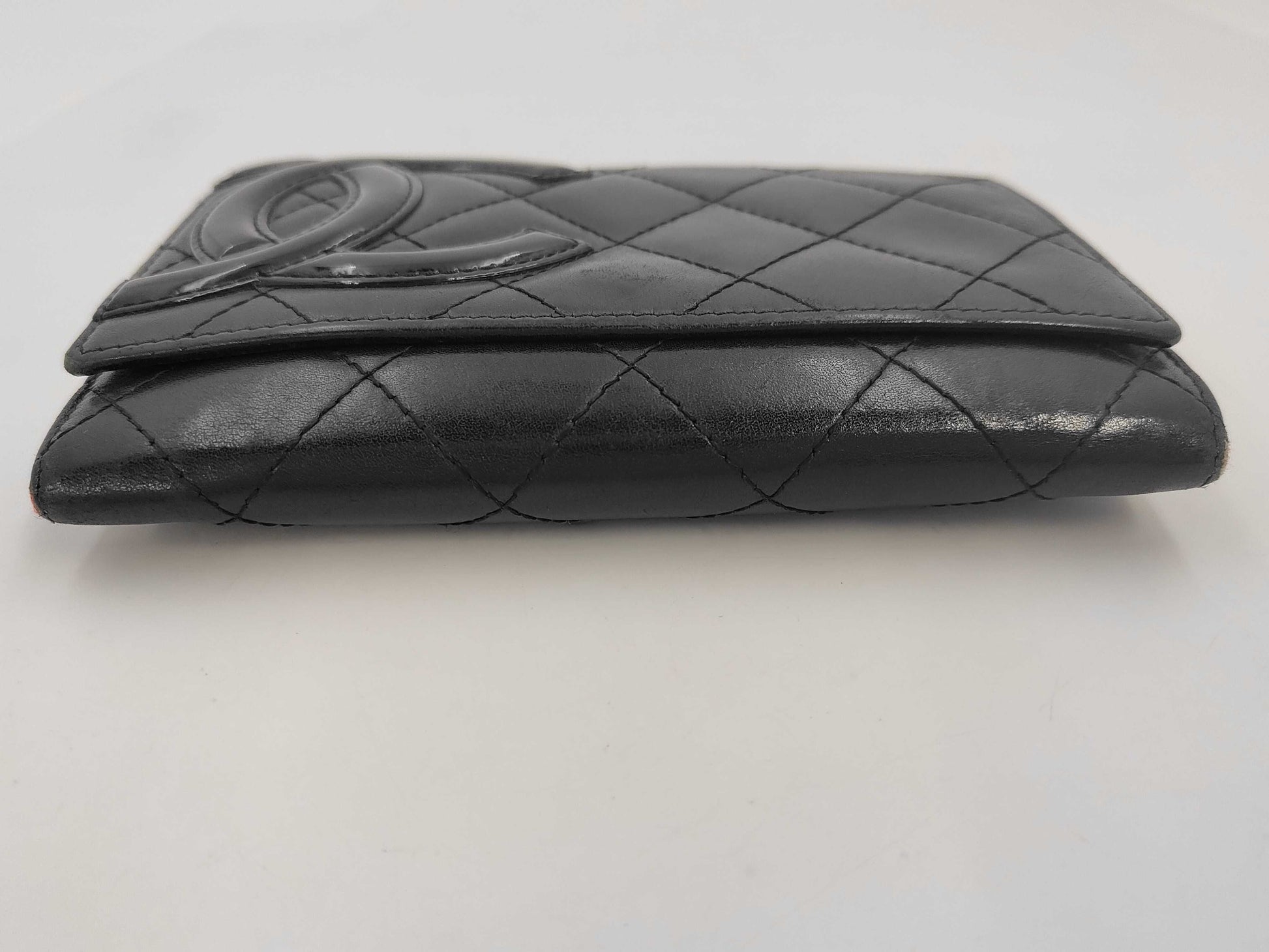 CHANEL Cambon Folding Wallet 10183795 Seal Wallet