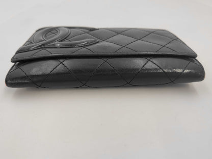 CHANEL Cambon Folding Wallet 10183795 Seal Wallet