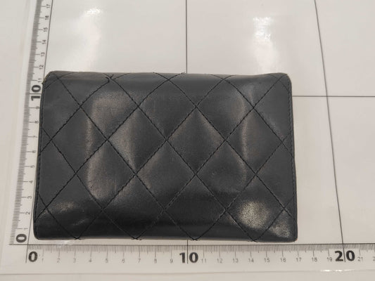 CHANEL Cambon Folding Wallet 10183795 Seal Wallet