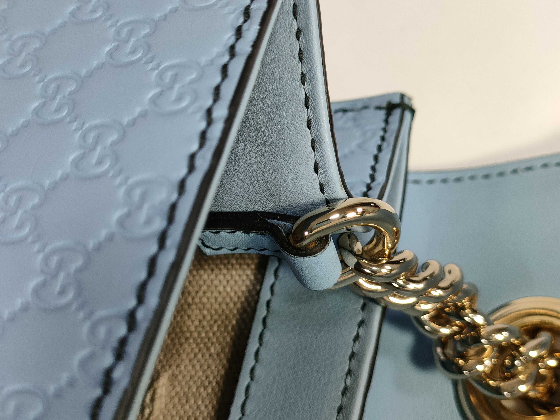 GUCCI Guccissima Guccissima 449635 Shoulder Bag