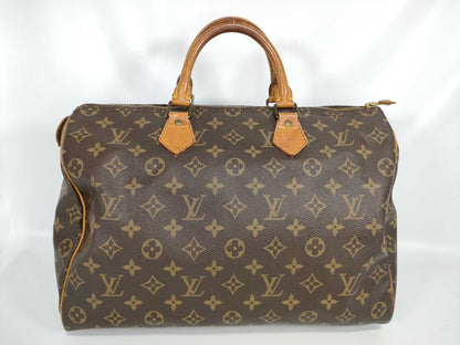 LOUIS VUITTON Monogram Louis Vuitton Monogram Speedy 35 VI872 Boston Bag