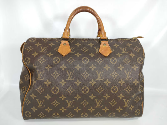 LOUIS VUITTON Monogram Louis Vuitton Monogram Speedy 35 VI872 Boston Bag
