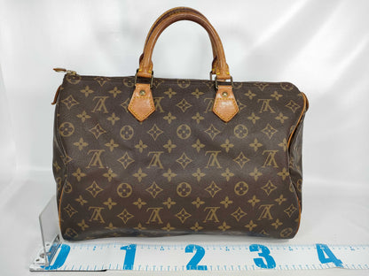 LOUIS VUITTON Monogram Louis Vuitton Monogram Speedy 35 VI872 Boston Bag