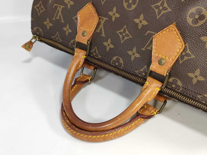 LOUIS VUITTON Monogram Louis Vuitton Monogram Speedy 35 VI872 Boston Bag