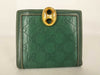GUCCI Guccissima Gucci GG Folding Wallet Green Wallet
