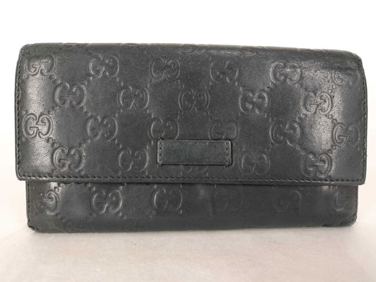 GUCCI Guccissima Gucci GG Long Wallet