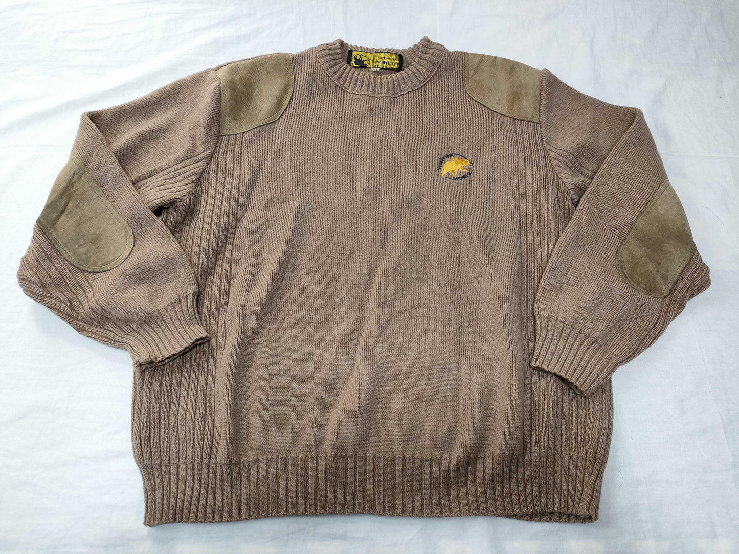 HUNTING WORLD Knit Sweater Brown Top
