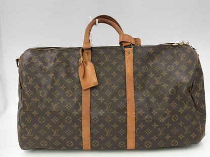 LOUIS VUITTON Louis Vuitton Keepall Bandouliere 55 Boston Bag