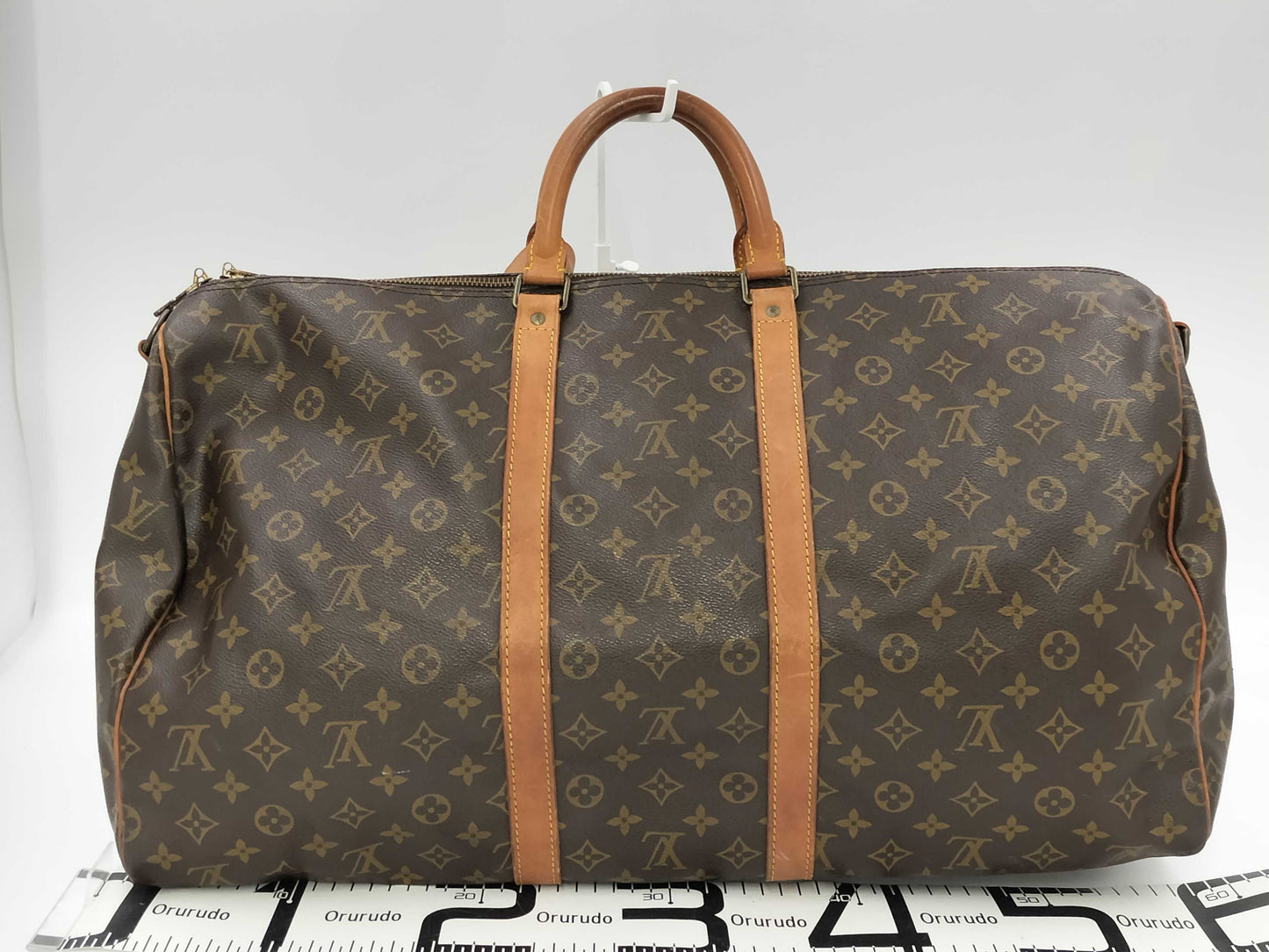 LOUIS VUITTON Louis Vuitton Keepall Bandouliere 55 Boston Bag