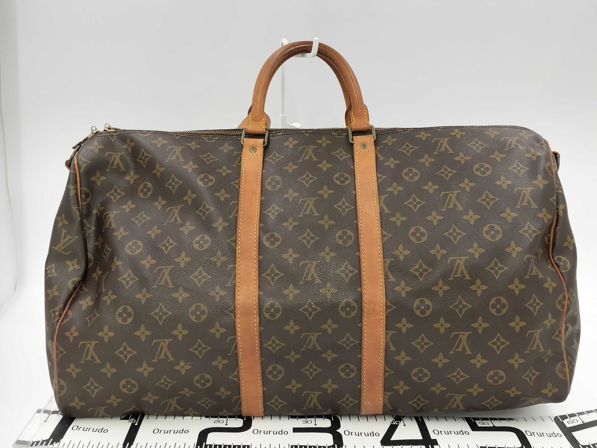 LOUIS VUITTON Louis Vuitton Keepall Bandouliere 55 Boston Bag