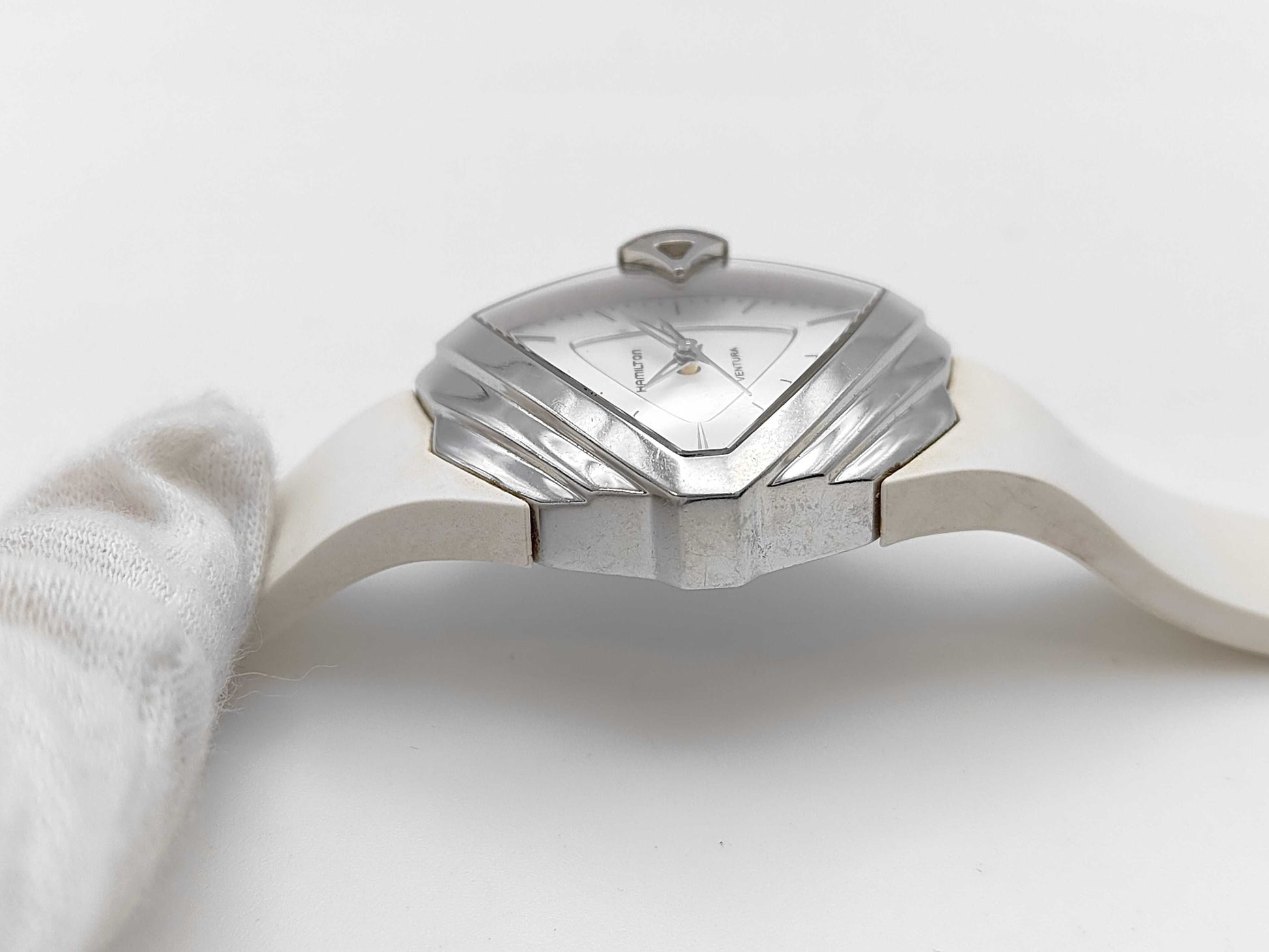 HAMILTON H242511 Quartz Men's Watch with Partial Shell Dial